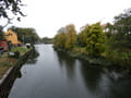 Blick von der Kirchbergbrücke auf den Stadtkanal