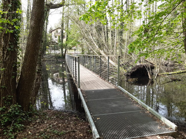 Brücke über den Pritzelgraben