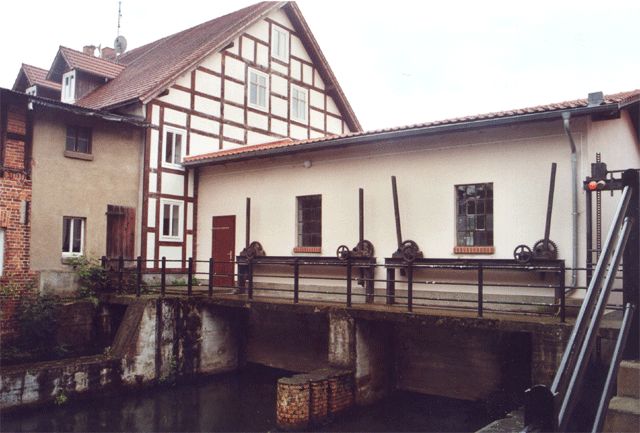 Historische Mühle