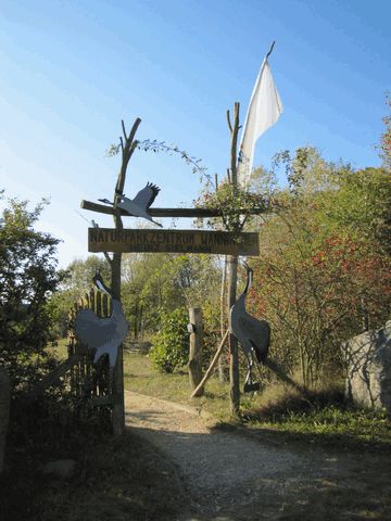 Naturparkzentrum Wanninchen, Eingang