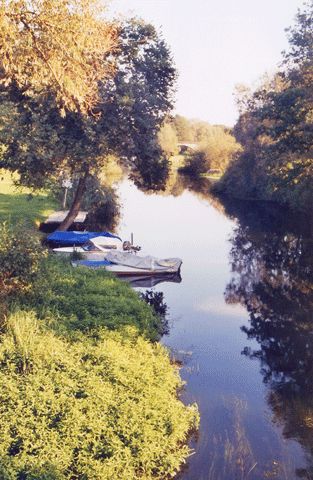 Briescht - Blick von der Spreebrücke