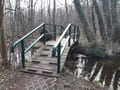 Brücke über den Verbindungsgraben vom Großen Müllroser See zum Mouschenzsee