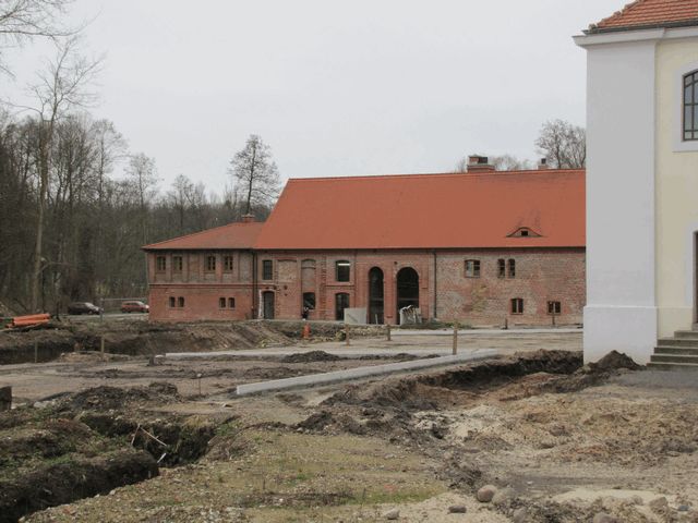 Ausgrabungen am Brau- und Brennhaus