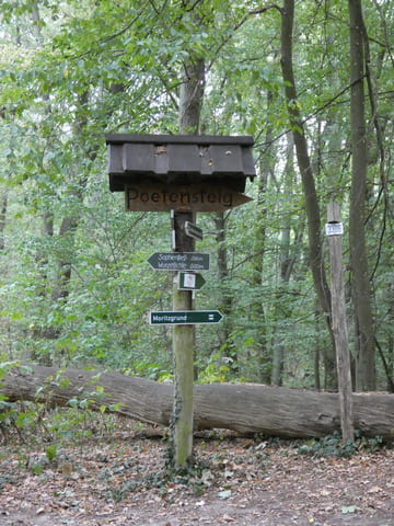 Beginn des Poetensteigs in der Nähe des Weinbergweges