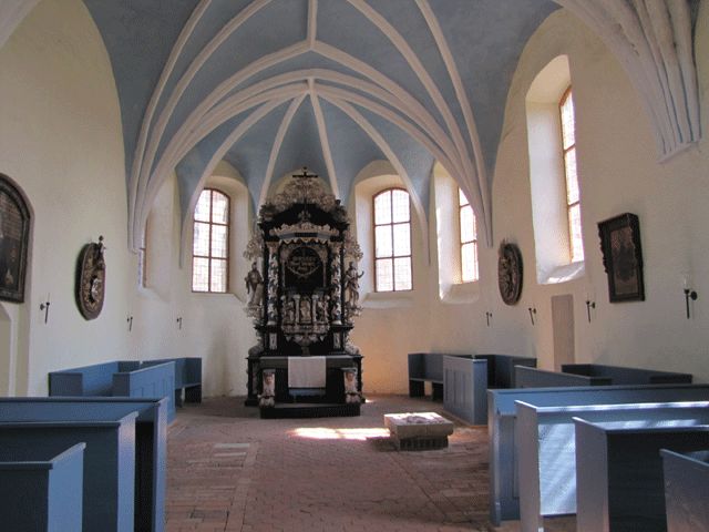 Dorfkirche, Innenansicht