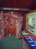 Haus der Naturpflege - Ausstellung in der Blockhütte