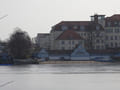 Blick zum Freibad Strausberg