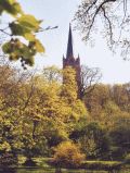 Blick zur Kirche