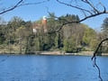 Großer Däbersee mit Blick zur Turmvilla