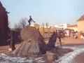 Marktbrunnen mit Teufelsfigur