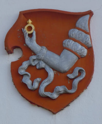 Stadtwappen am Rathaus