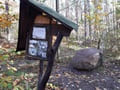 Gedenkstein an den Tag des Waldes