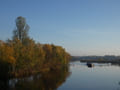 Blick von der Brücke der Deutsch-Sowjetischen Freundschaft auf den Havelkanal