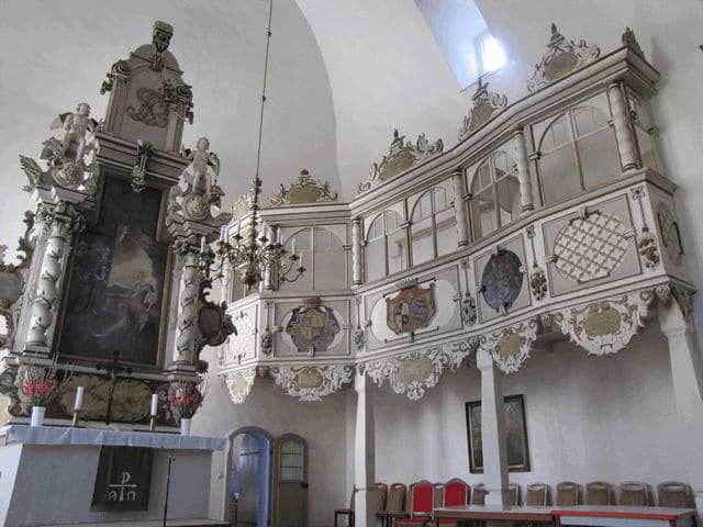 Deutsche Kirche, Innenansicht
