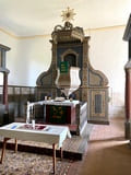 Kirche Fohrde, Altar<BR />Foto von Ulrich Gießmann