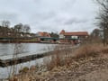 Blick über den Teltowkanal zur Schleuse Kleinmachnow