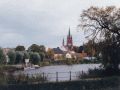 Blick zur Heilig-Geist-Kirche