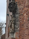 Statue des Hl. Mauritius am Rathaus