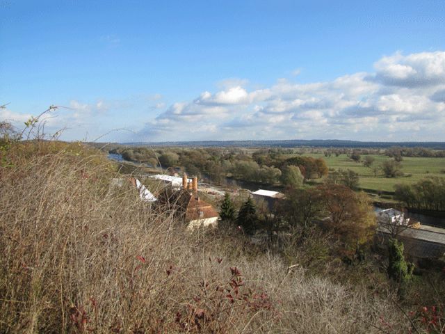 Blick vom Stolper Turm zur Hohensaaten-Friedrichsthaler Wasserstraße