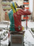 Skulptur von Claus Lindner im Klosterhof